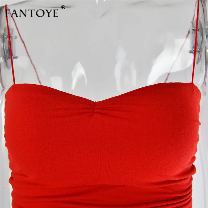 Fantoye Двухслойное Плиссированное сексуальное облегающее платье для женщин без бретелек Бандажное летнее платье эластичное тонкое длинное платье с открытой спиной Vestidos