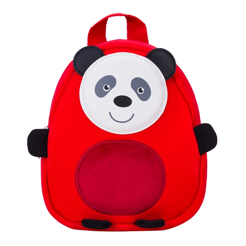 Милая школьная сумка с объемным рисунком динозавра для мальчиков, водоотталкивающая сумка для детей 1-5 лет, школьные рюкзаки для детей ясельного возраста - Цвет: Panda