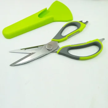 High Quality Kitchen Scissors Knife For Fish Chicken Household Stainless Steel Multifunction Cutter Shears Cooking Tools mainpoint poultry fish chicken bone duck scissors stainless steel multifunctional kitchen gadget shears cutter cook hand tools