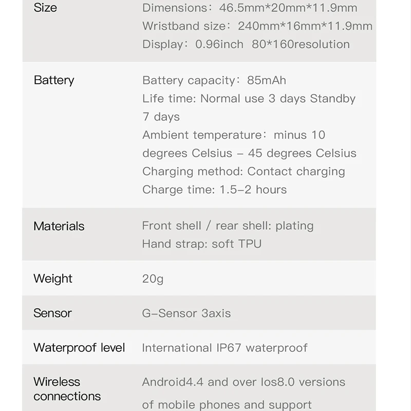 Умные наручные часы браслет крови Давление запястье часы IP67 для samsung Galaxy S10 5G S10 плюс S10e S9 S8 S7 S6 примечание 9 8