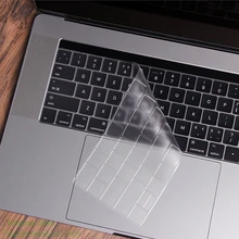 Для Macbook Pro, 13, 15 дюймов, защитный чехол для клавиатуры, Европейский, Европейский, ТПУ, A1707, сенсорная панель для Macbook Air Pro, 11, 12, 13 retina