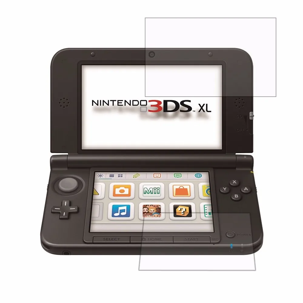 3 шт прозрачная защитная крышка экрана Щит ЖК-пленка для nintendo 3DS XL