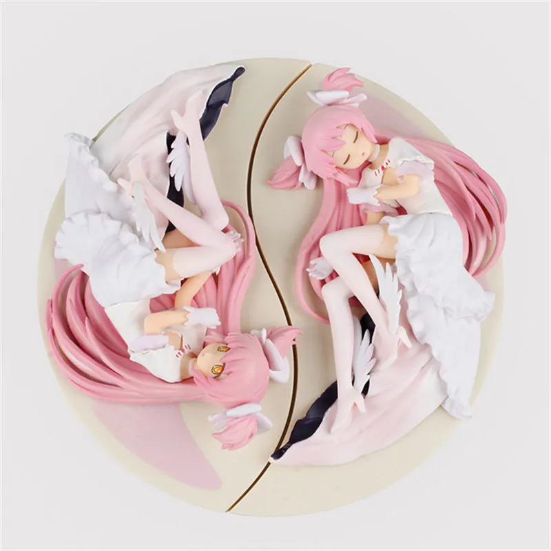 

18cm Anime Puella Magi Madoka Magica Kaname Madoka PVC Action Figure Collectible Model doll Toys Birthday Gift for Children Kids