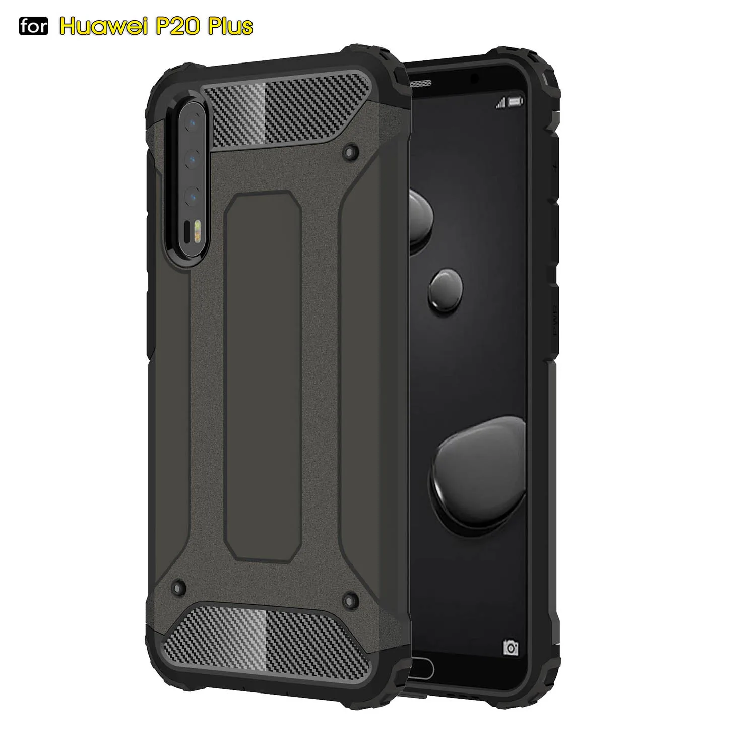 Hybrid Case for Huawei P20 P11 P10 P9 P8 Plus Lite Mate 10 9 8 Honor Soft Hard PC Back Cover Full Protector 360 Skin Armor |