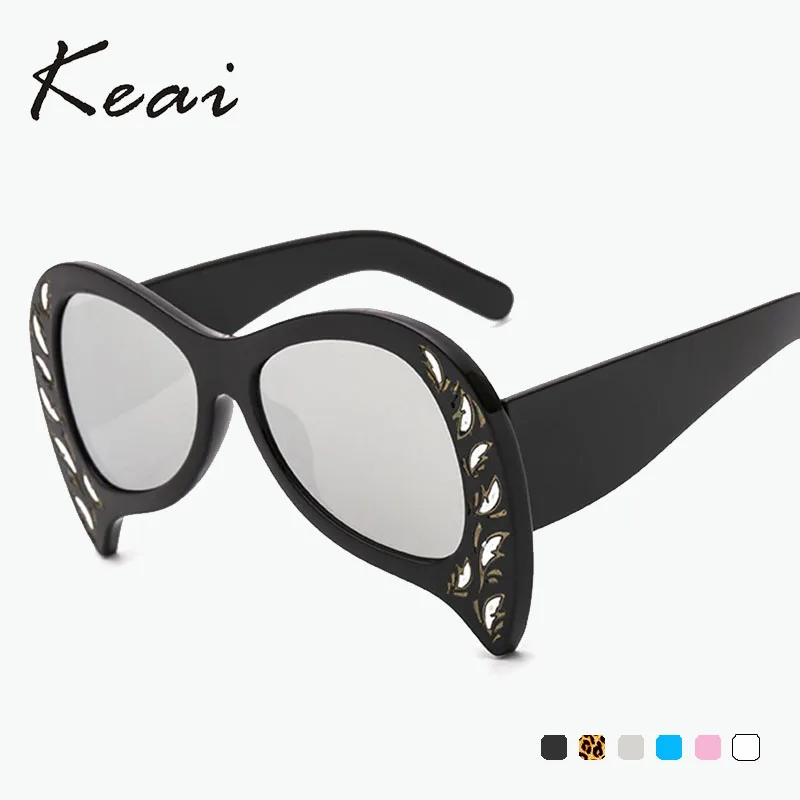Cat eye Bat Classic Sunglasses Women Vintage Fashion Glasses Retro Oversized Sun glasses Brand Designer Goggle UV400
