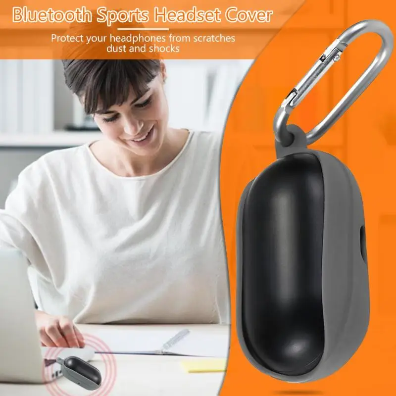 Чехол для Bluetooth гарнитуры портативный силиконовый чехол Samsung Galaxy Buds|Аксессуары