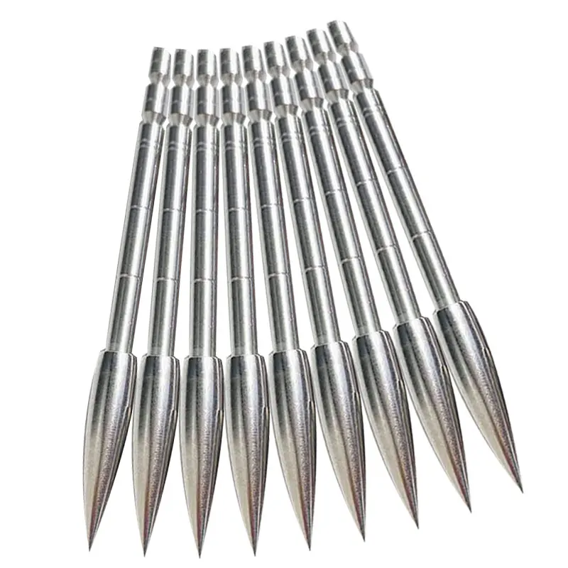 Охотный арбалет с употреблением желтого зубчика-Bolts100/120/150 зерна 12 шт в комплекте наконечники из углеродистой стали цель широкая голова для углерода стрелки болт вала