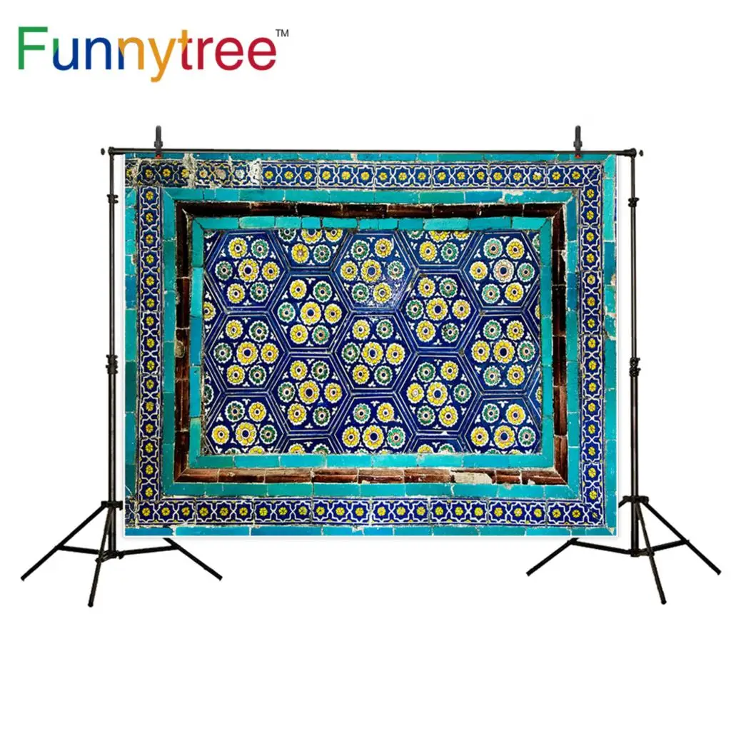 

Funnytree backdrop for photography studio oriental ornaments vintage decoration professional background photocall photobooth
