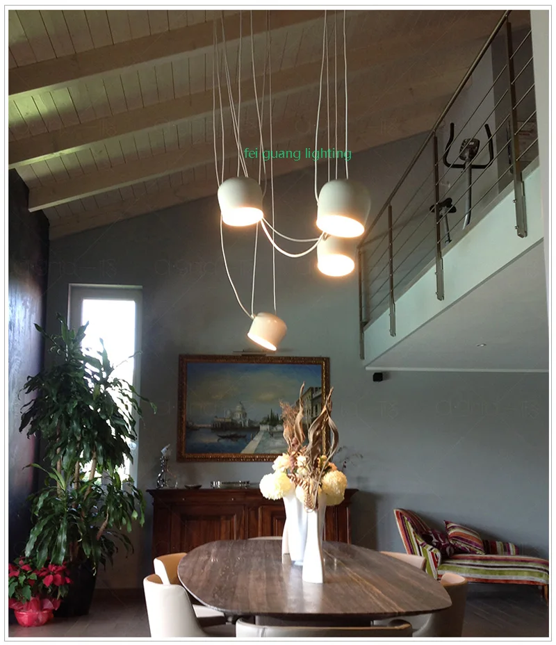 Скандинавский дизайн, постмодерн, простая творческая личность, подвесной светильник для ресторана, Американский промышленный стиль, подвесные светильники