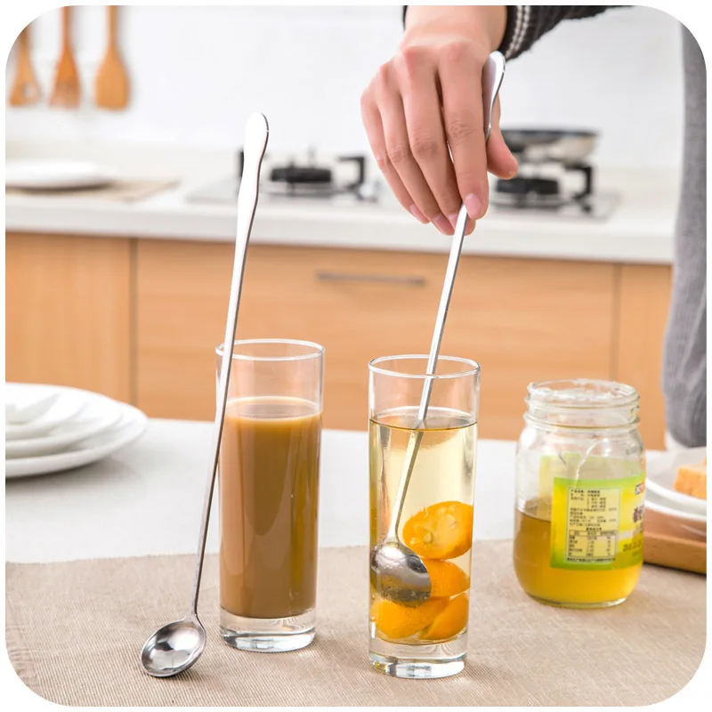 Honey Tea  fruit juice ice spoon Stirring spoon (4)