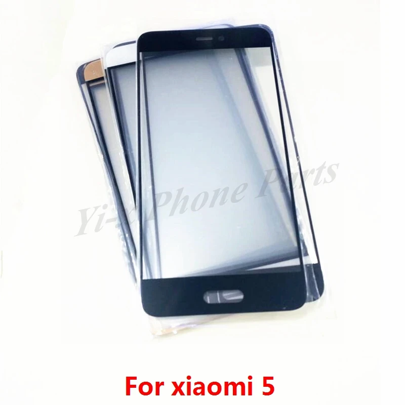 

1pcs For Xiaomi Mi5 Mi 5 Outer Glass Lens Replacement Part for Xiaomi Mi 5 Touch screen Front Glass Cover Mi 5 M5