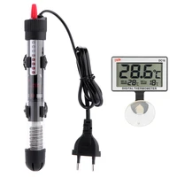 YUGE подогреватель для аквариума с термометром сигнализации погружной температура воды метр контроллер комплект аквариум Отопление - изображение