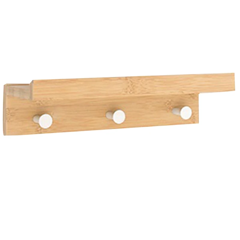 

Solid Wood Partition Shelf Porch Clothes Hooks Racks Wall Hangings Creative Coat Hook Wall Coat Hat Rack Hanger Diy Home Decor