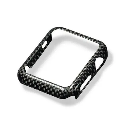 

Real Carbon Fiber Protective Case Box Cover For Apple Watch Series 3 4