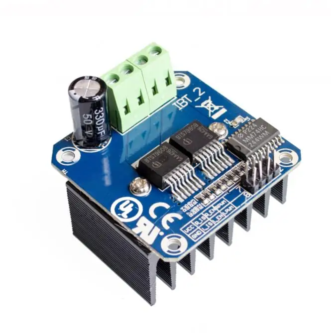 

! High-power smart car motor drive module BTS7960 43A semiconductor refrigeration drive for