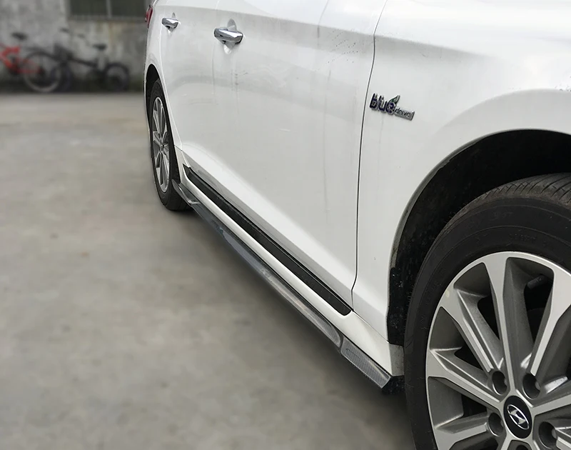 Hyundai 9th Gen Sonata LF Side skirt extension (All model) CF(13)