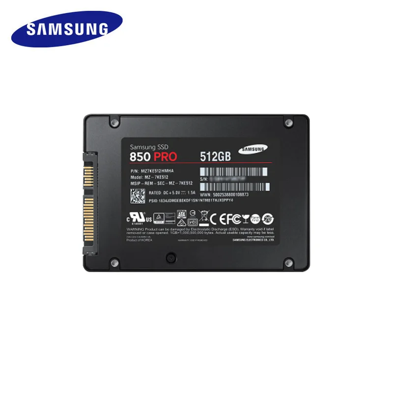  Samsung 850PRO MZ-7KE256B/MZ-7KE512B 256 gb/512 gb Interne SSD 25 zoll 512 mb Cache SATA3.0 Solid S