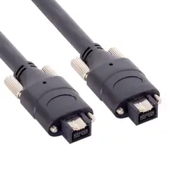 Ilink Firewire 800 IEEE 1394 P 9 p auf 9 Schraube typ Montieren 1,0 mt 100 см Firewire IEEE 1394 кабель