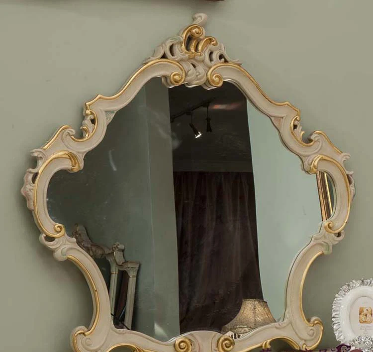 Barroco tallado marco de madera espejo de maquillaje maquillaje heces francés noble clásica muebles de dormitorio.jpg