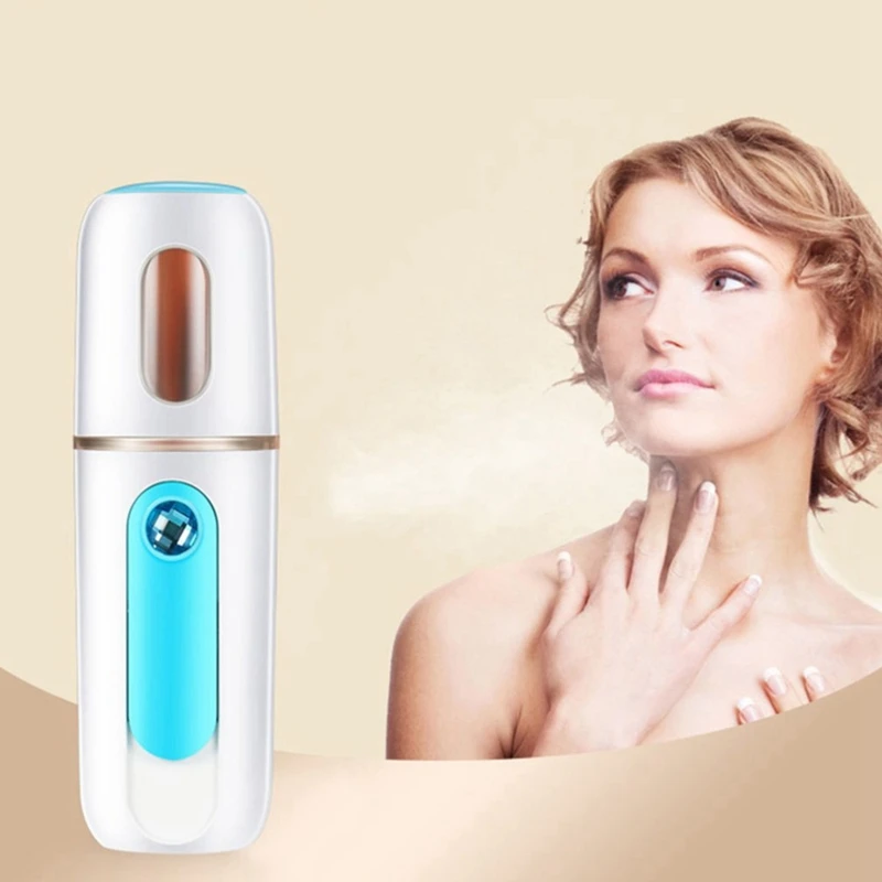 Portable Usb Mist Sprayer Facial Nebulizer Steamer Moisturizing Skin Care Mini 20Ml Face Spray Beauty Instruments