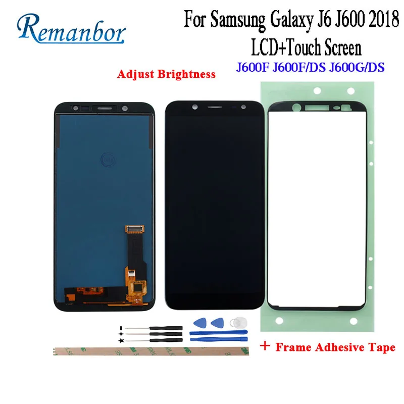 

Remanbor For Samsung Galaxy J6 2018 LCD J600F J600F/DS J600G/DS LCD Display and Touch Screen Assembly Repair Parts With Tools