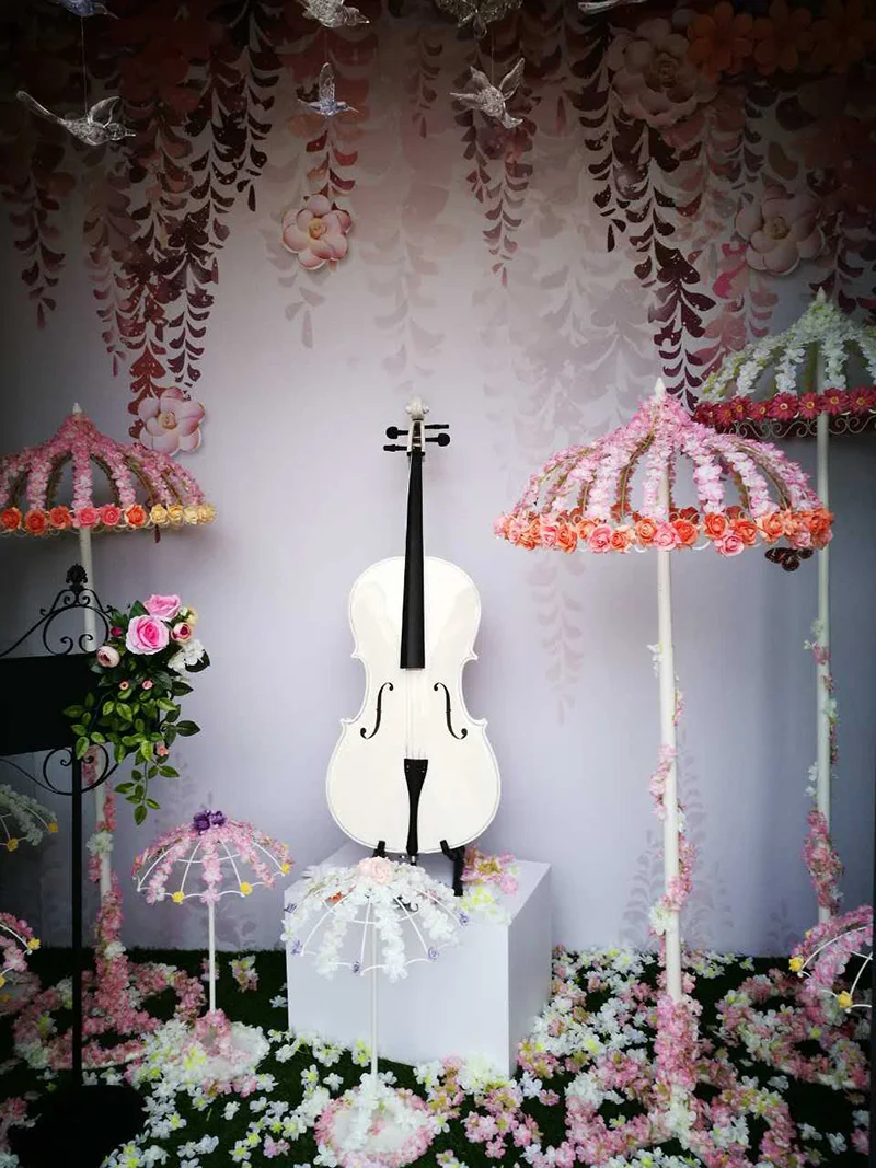 Flone Wedding Road Lead Iron Art Wedding Scene Layout Decor Flower arrangement stand Wedding table Decoration Accessories (7)