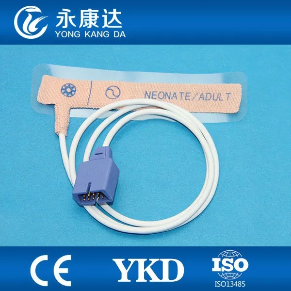 Nellcor oximax disposable spo2 sensor,adhesive,1m3ft,GE Dash 2500,DS-100A