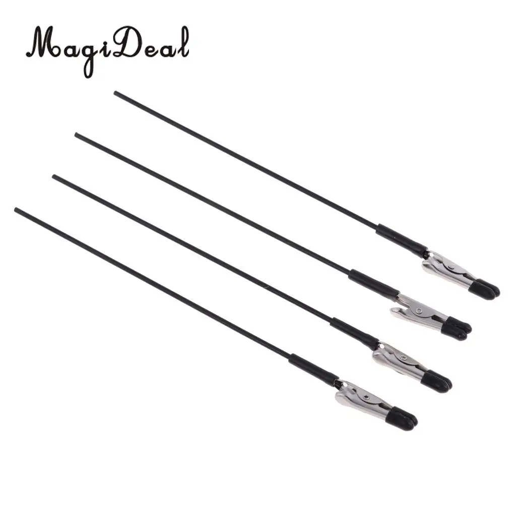 20x Alligator Clip Metal Color Painting Stick w/ Holder Base Stand for Gundam Modelers Hand Tool