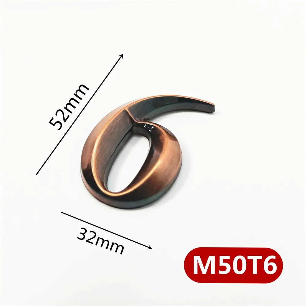 M50T苗条型红古塑料门牌=0选项6