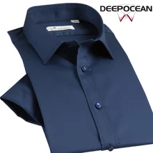 Деловая рубашка из хлопка, мужская рубашка, разноцветная S-10XL, деловая Повседневная рубашка, мужские топы с коротким рукавом, Camisa Masculina DDX55501s