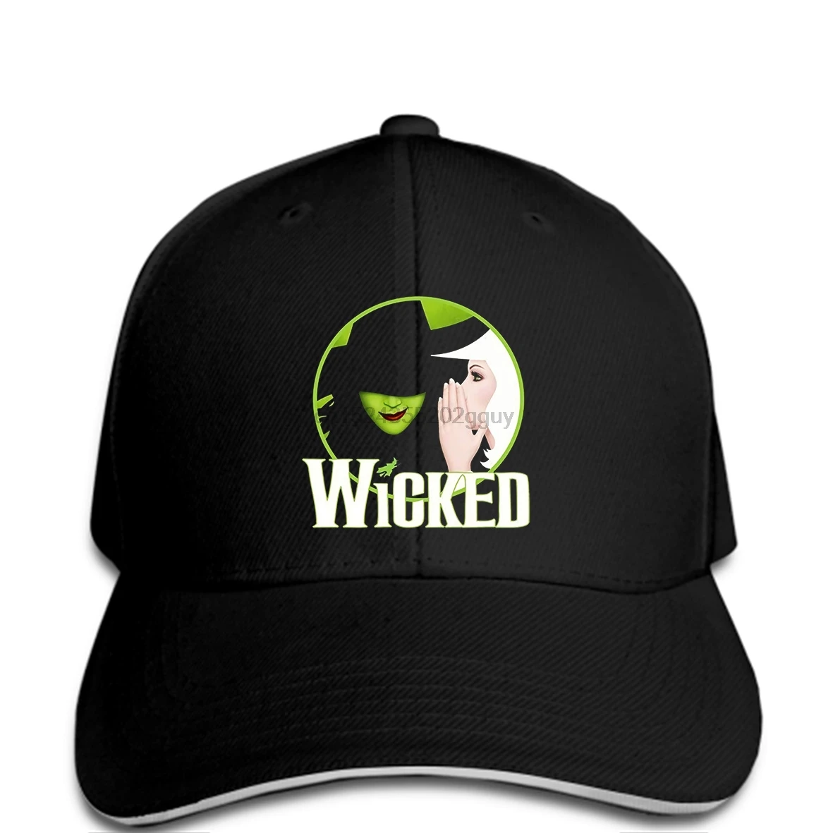 funny Baseball caps Men's Wicked Musical Poster cap funny Baseball caps Men's Wicked Musical Poster cap