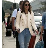 TOP QUALITY New Fashion 2024 Designer Jacket Women's Classic Double Breasted Metal Lion Buttons Blazer Outer Size S-5XL 3