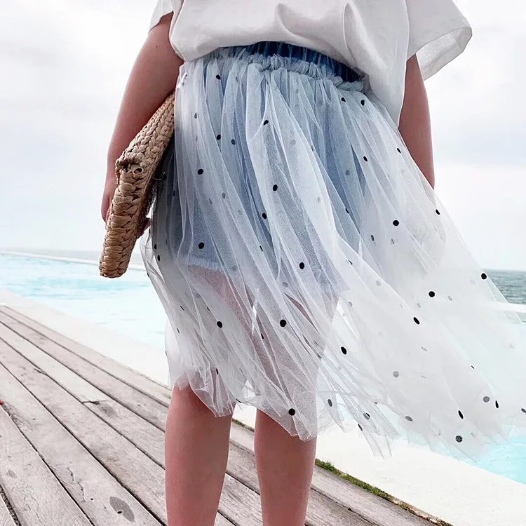 

5199 Polka Dot With Short Toddler Kids Skirts Tutu Baby Girls Skirts Summer Children Clothing Wholesale Baby Girls Clothes Lot