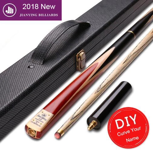 Snooker Cue New Good Handmade 10mm Tip Billiard Cue Kit Stick with Case
