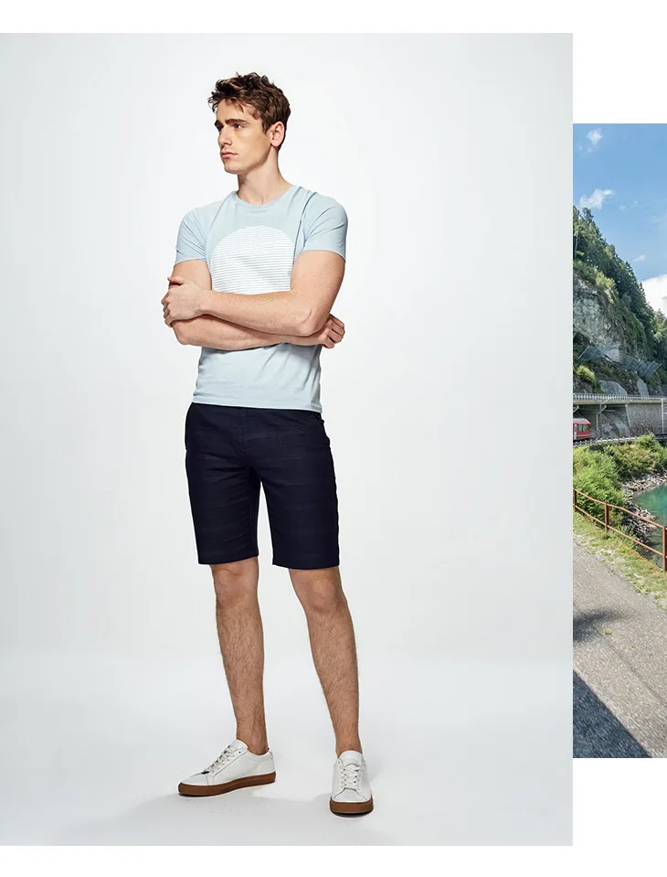 SELECTED cotton round collar short-sleeved T-shirt C|4182T4593 HTB1MDV.jHArBKNjSZFLq6A dVXaF - SELECTED cotton round collar short-sleeved T-shirt C|4182T4593