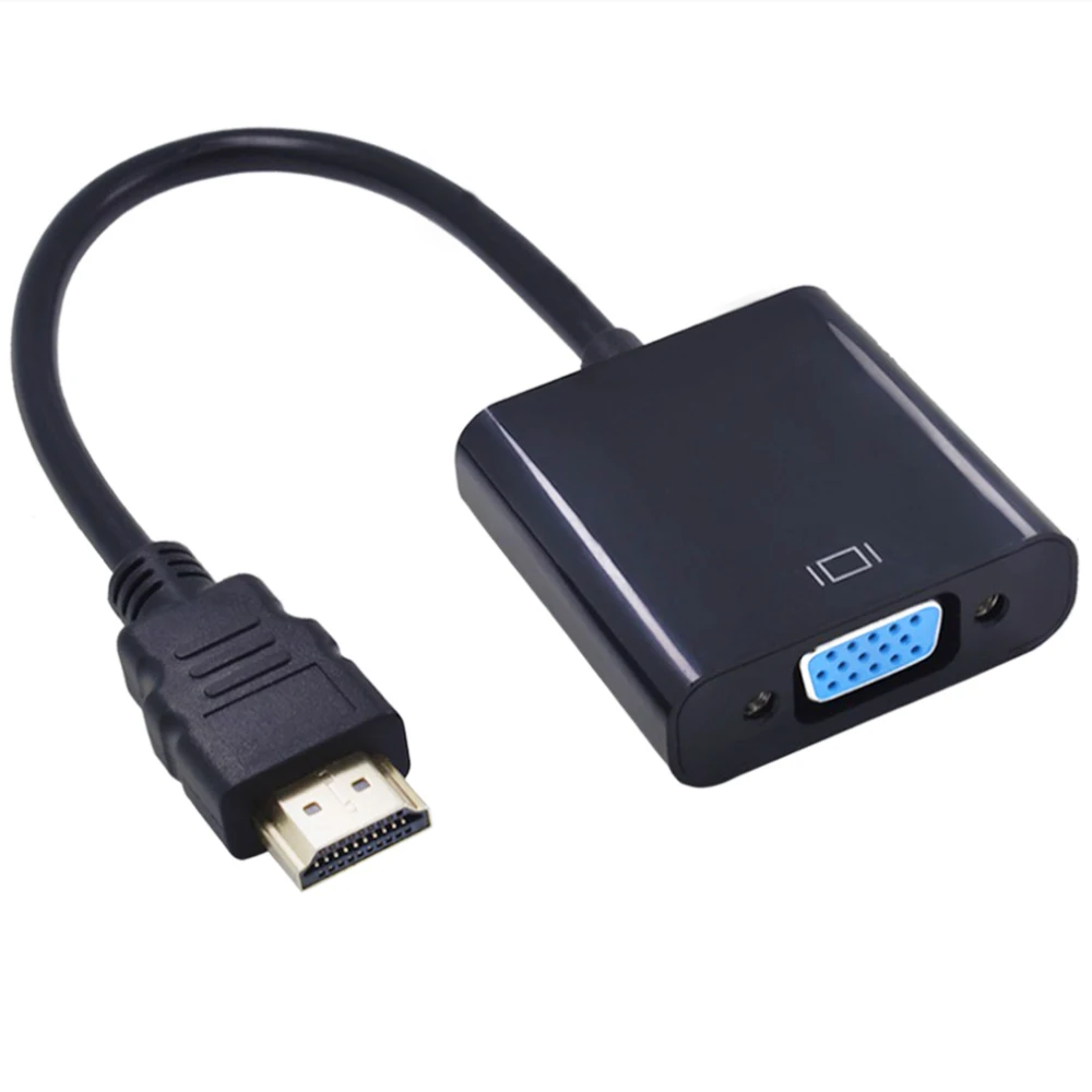 1080P HDMI штекер VGA Женский видеокабель для ПК ноутбука тв | Электроника