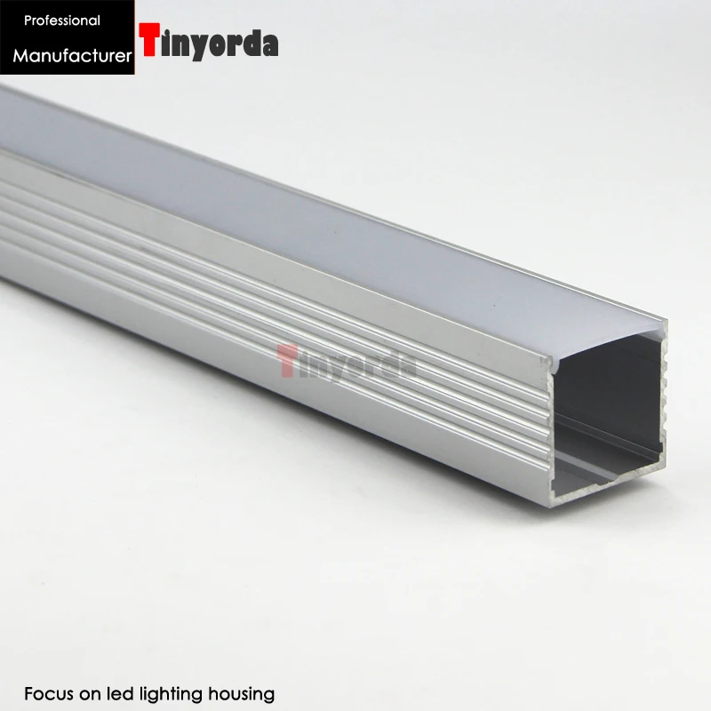 Tinyorda 1000 шт. (длина 1 м) Alu профиль светодиодный профиль канала для 30 мм Светодиодные полосы света [профессиональный производитель] TAP3535