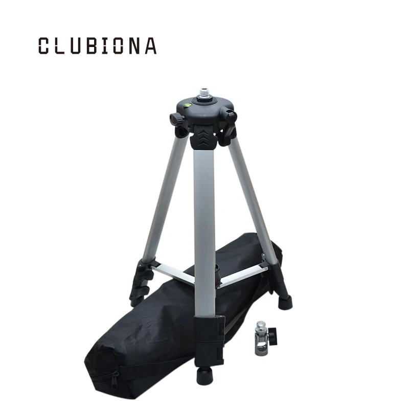 

Tilt slash functional 5/8'' thread 360 degrees rotary red or green beam laser rotary joint or adapter & 655g NW alum 1.2m tripod