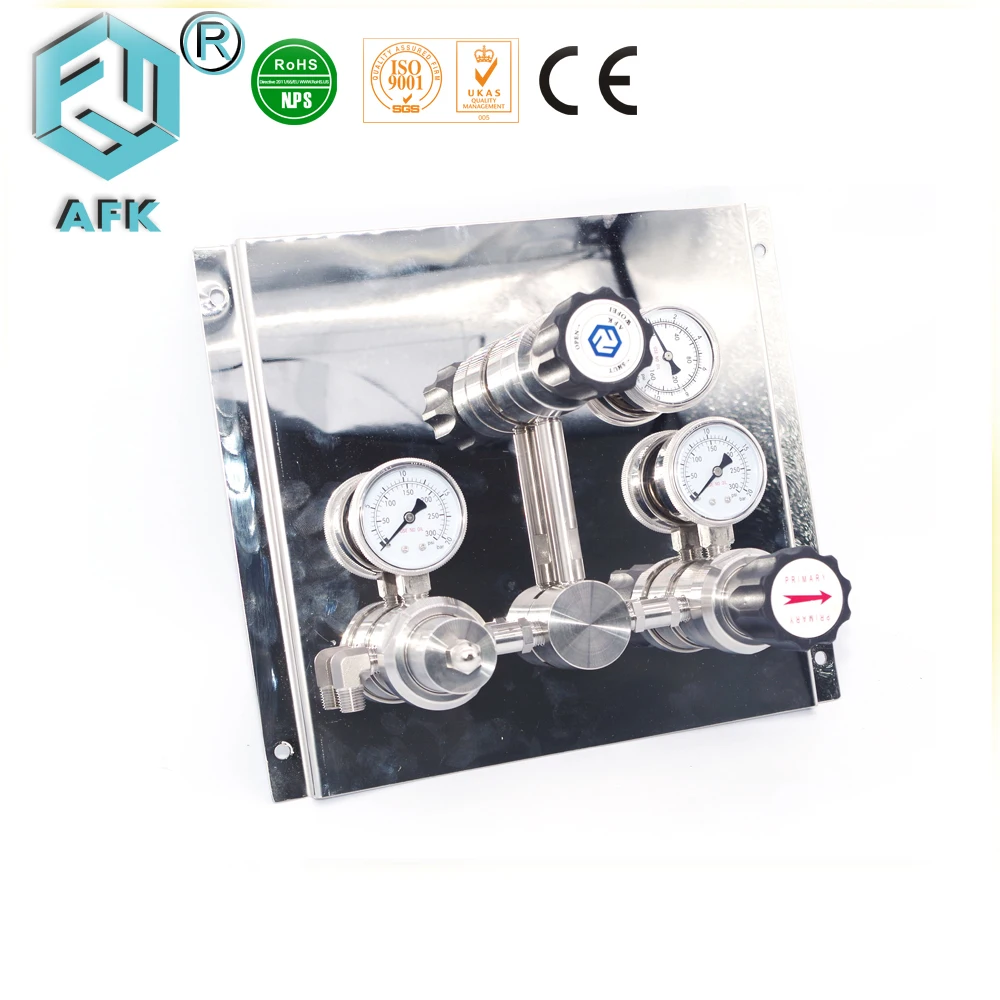 High pressure Stainless Steel Gas Semi Automatic Changeover Switch