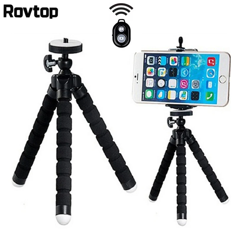 

Octopus Mini Tripod Bracket Portable Flexible Mobile Phone Holder Camera Smartphone Tripods Foldable for Gopro Camera