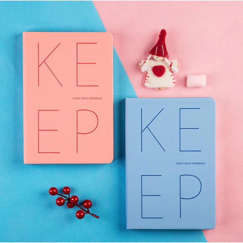 

PU Cute A5 Journal Diary Notebook For Men Women Thicken Business Daily Agenda Planner Student School Office Sullpies Stationery