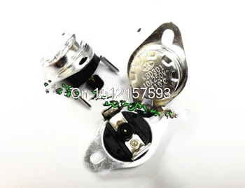 

5PCS 140C 145C 150C Manual Reset Thermostat Normal Closed Temperature Switch 250V 10A KSD301/KSD303