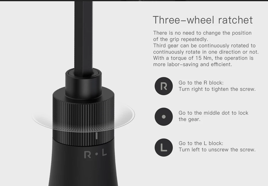 Original Xiaomi Mijia Wiha Ratchet Screwdriver 8 in 1 Precision  Magnetic Bits Repair Tools Screw Driver Smart Home Kit For Men (1)