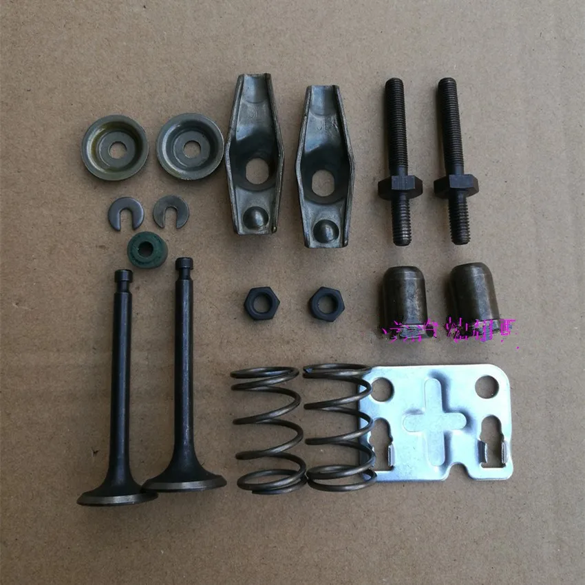 Valve Push Rod Guide Plate Rocker Arm Lifter Tappet Stem Seal Kit For
