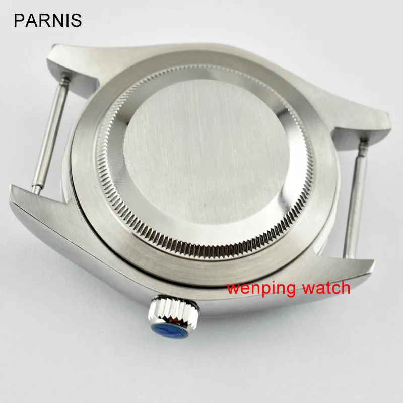 Parnis 40 мм стальной сапфировый чехол для часов Miyota 8205/8215, ETA 2836, DG2813/3804, p707
