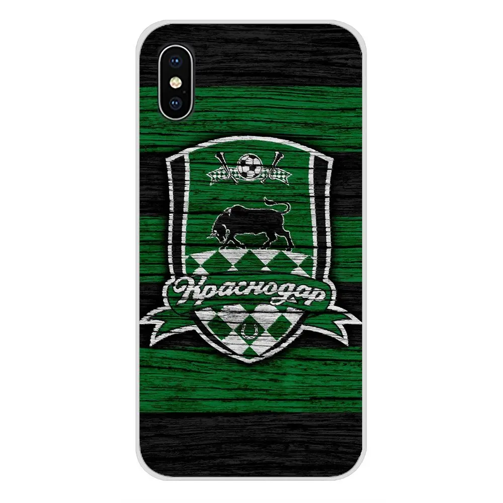 Футбольный клуб FC Krasnodar логотип для Huawei P Smart Mate Honor 7A 7C 8C 8X 9 P10 P20 Lite Pro Plus Аксессуары