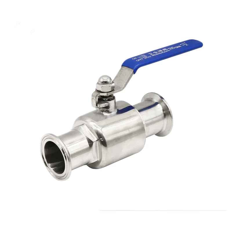 1-1/" 1,5" диаметром 38 мм Нержавеющая сталь SS304 санитарно полный Порты и разъёмы мяч клапанный зажим Тип Ferrule