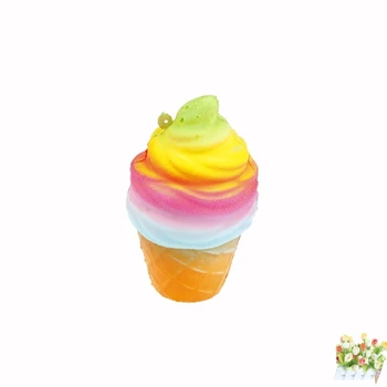 

Kawaii Jumbo Squishy Bread Bun Cake Sweet Charm Scented Kid Toy Super Slow Rising Rainbow Ice Cream Gift New Arrival