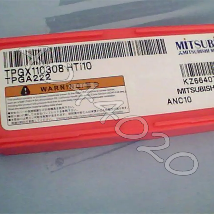 

TPGX110308 HTi10 TPGX222 HTi10 10pcs/Box carbide inserts