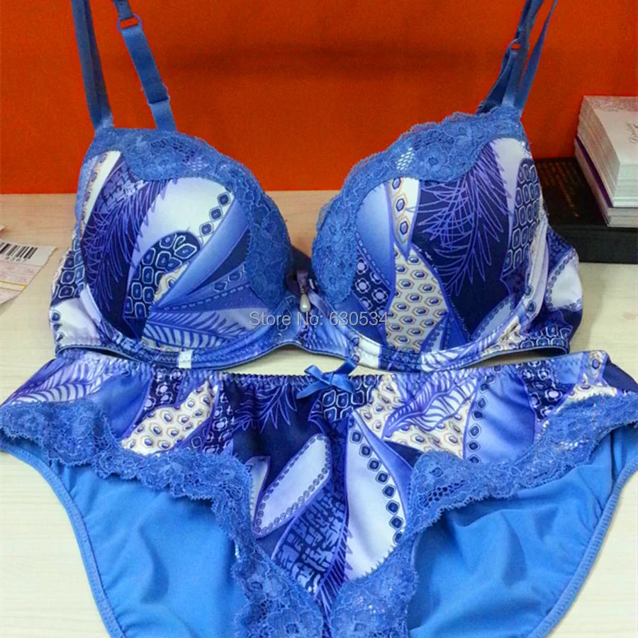 2017 New Intimates Women Brand Underwear Sexy Bra and Panty Sets Push Up Bra Sets for Womenbra